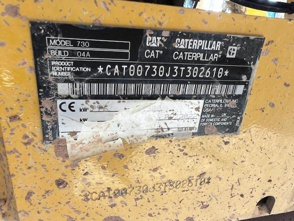 CAT 730  - Сочленённый самосвал: фото 5 CAT 730  - Сочленённый самосвал: фото 5