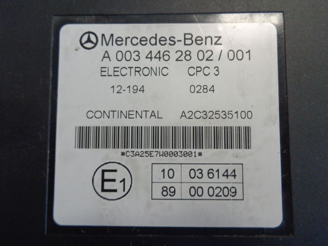 Mercedes-Benz MP4 electronic cpc 3 control unit 0034462802 - Блок управления для Грузовиков: фото 2 Mercedes-Benz MP4 electronic cpc 3 control unit 0034462802 - Блок управления для Грузовиков: фото 2