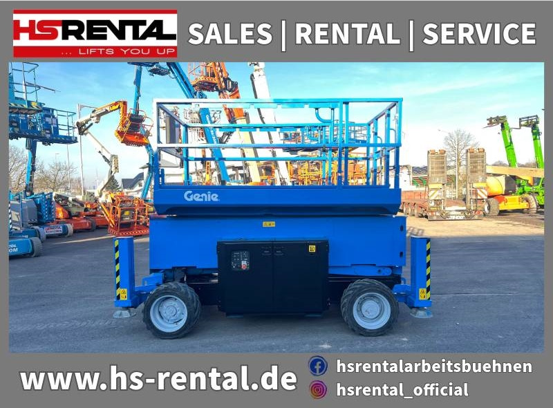 Genie GS4069 RT diesel 4x4 14m (1834) - Ножничный подъемник: фото 1 Genie GS4069 RT diesel 4x4 14m (1834) - Ножничный подъемник: фото 1