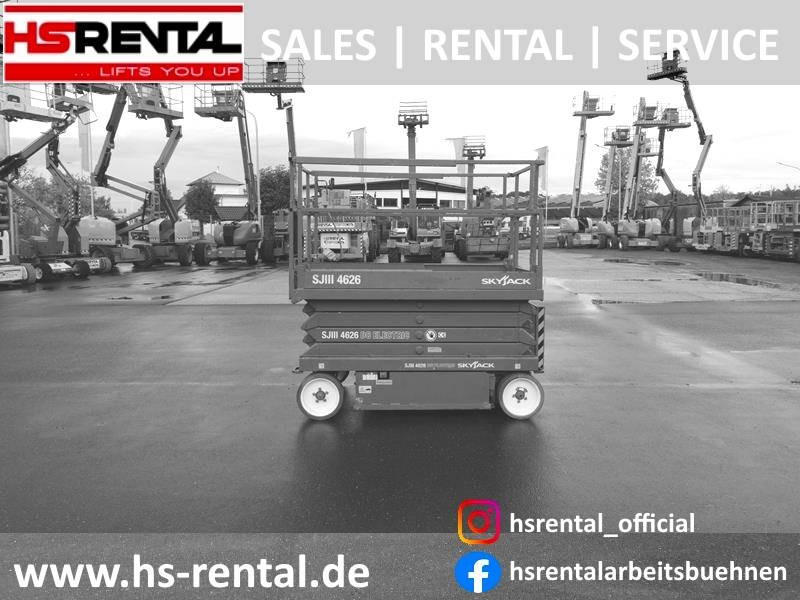 Skyjack SJ4626 elektro 10m (1478) - Ножничный подъемник: фото 1 Skyjack SJ4626 elektro 10m (1478) - Ножничный подъемник: фото 1