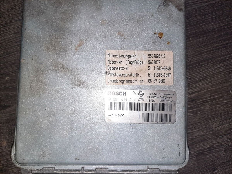 MAN BOSCH 0281001521. 0261200173 \ 020600009 - Блок управления: фото 5 MAN BOSCH 0281001521. 0261200173 \ 020600009 - Блок управления: фото 5