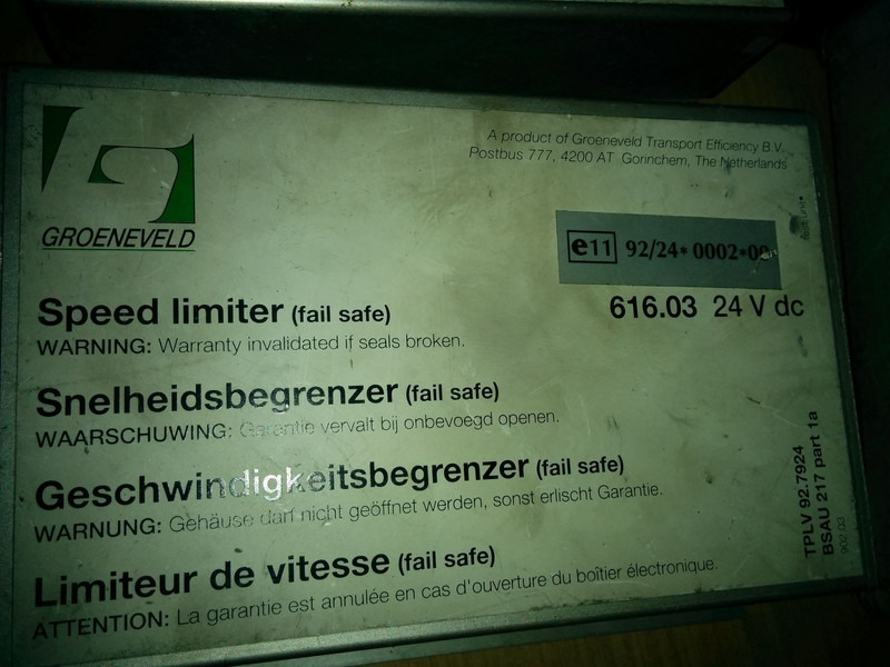 Scania MaxiMum Controol / Truck-Cruise ELSON - Блок управления: фото 1 Scania MaxiMum Controol / Truck-Cruise ELSON - Блок управления: фото 1