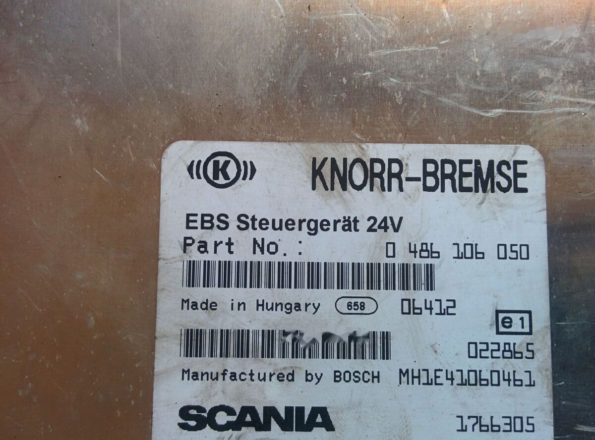 Volvo KNOR-BREMSE EBS 0486106063, 0486106028.\\\\ 0486106050 .\\ 063\\   Volvo Scania в лизинг Volvo KNOR-BREMSE EBS 0486106063, 0486106028.\\\\ 0486106050 .\\ 063\\   Volvo Scania: фото 8