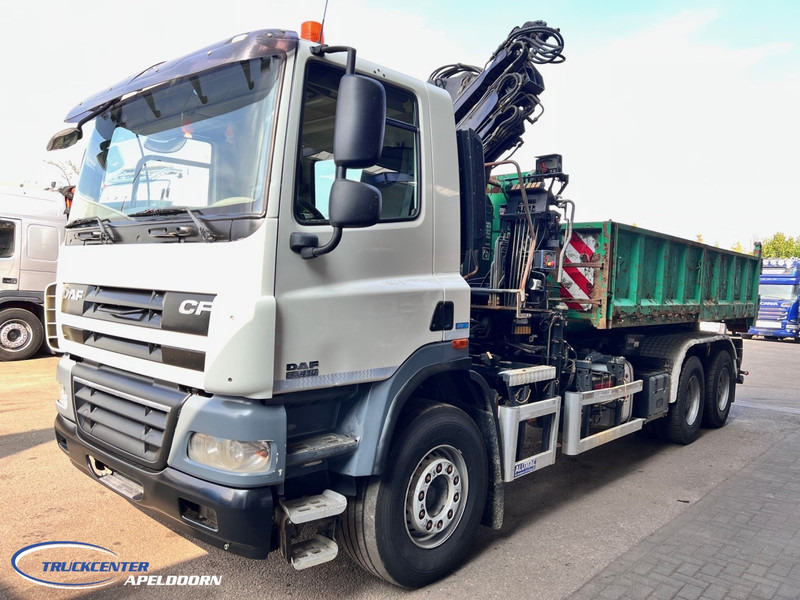 DAF CF 85.410 ATE, Hiab 166, 6x4 Steel spring - Самосвал, Автоманипулятор: фото 3 DAF CF 85.410 ATE, Hiab 166, 6x4 Steel spring - Самосвал, Автоманипулятор: фото 3