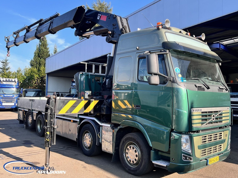 Volvo FH 440 HIAB 800 E4, 8x2 - Грузовик бортовой/ Платформа, Автоманипулятор: фото 1 Volvo FH 440 HIAB 800 E4, 8x2 - Грузовик бортовой/ Платформа, Автоманипулятор: фото 1