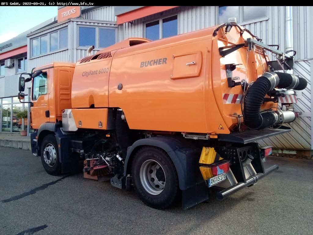 MAN TGM 15.290 4x2 BL CityFant 6000 SH Doppelseitige - Подметально-уборочная машина: фото 3 MAN TGM 15.290 4x2 BL CityFant 6000 SH Doppelseitige - Подметально-уборочная машина: фото 3