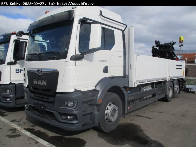 MAN TGS (TG3) 26.510 6x2-4 BL  HIAB 232ES-5 X-HIPRO - Грузовик бортовой/ Платформа: фото 1 MAN TGS (TG3) 26.510 6x2-4 BL  HIAB 232ES-5 X-HIPRO - Грузовик бортовой/ Платформа: фото 1