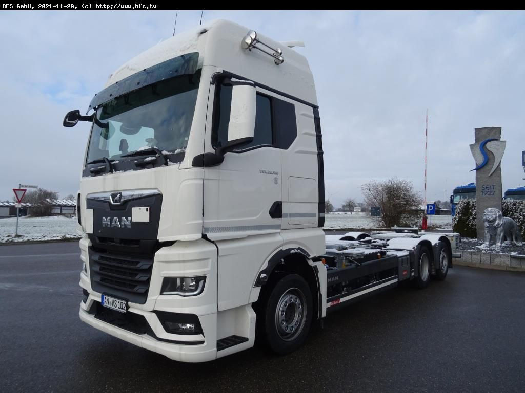 MAN TGX (TG3) 26.510 6x2-4 LL CH Multiwechsler - Грузовик-контейнеровоз/ Сменный кузов: фото 1 MAN TGX (TG3) 26.510 6x2-4 LL CH Multiwechsler - Грузовик-контейнеровоз/ Сменный кузов: фото 1