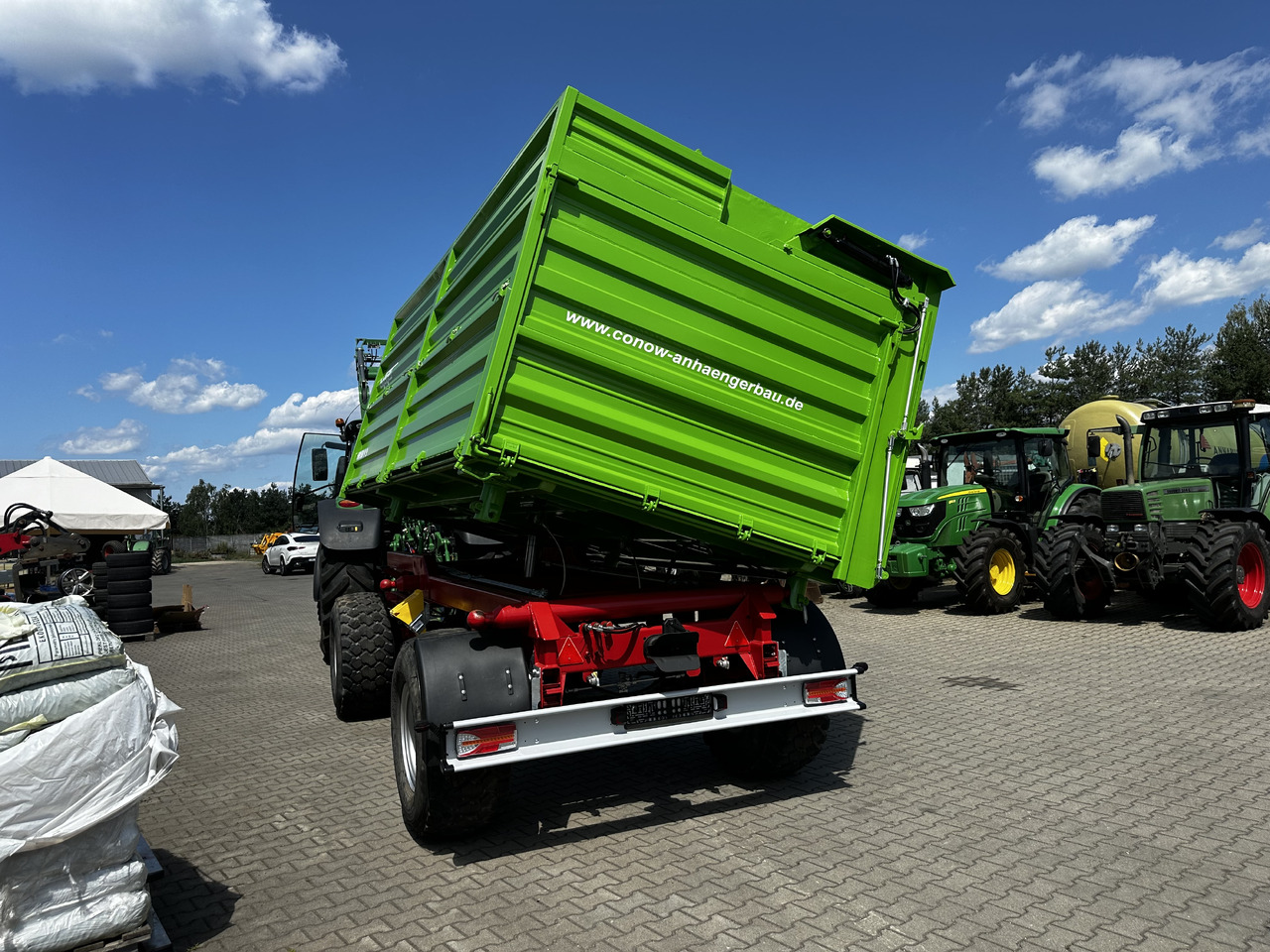 Conow HW 180 V 9 3 strony wywrot 18 ton - Сельскохозяйственный прицеп-самосвал: фото 5 Conow HW 180 V 9 3 strony wywrot 18 ton - Сельскохозяйственный прицеп-самосвал: фото 5