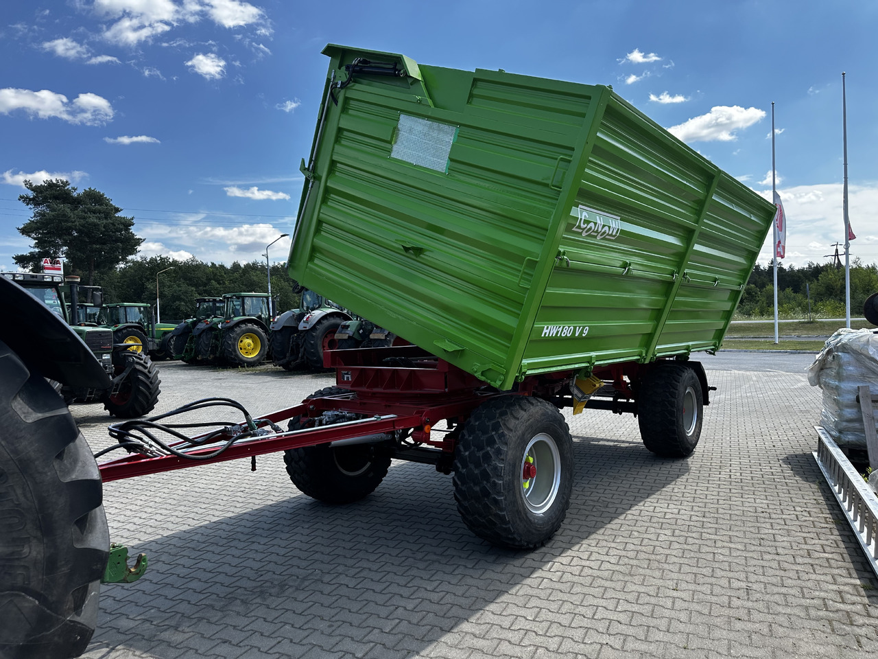 Conow HW 180 V 9 3 strony wywrot 18 ton - Сельскохозяйственный прицеп-самосвал: фото 3 Conow HW 180 V 9 3 strony wywrot 18 ton - Сельскохозяйственный прицеп-самосвал: фото 3