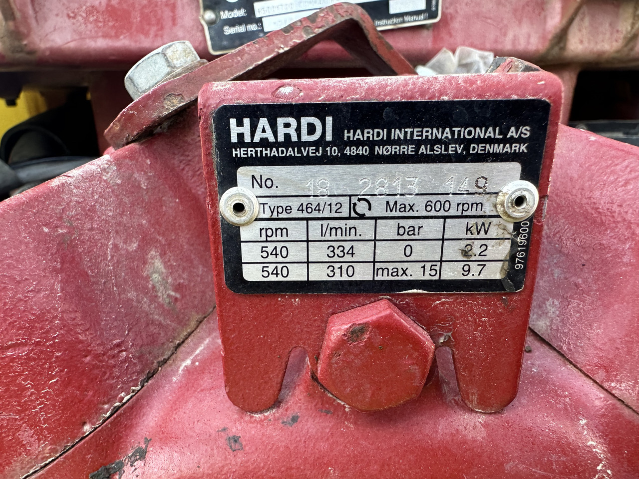 Hardi Commander 4400 30m GPS - Прицепной опрыскиватель: фото 3 Hardi Commander 4400 30m GPS - Прицепной опрыскиватель: фото 3