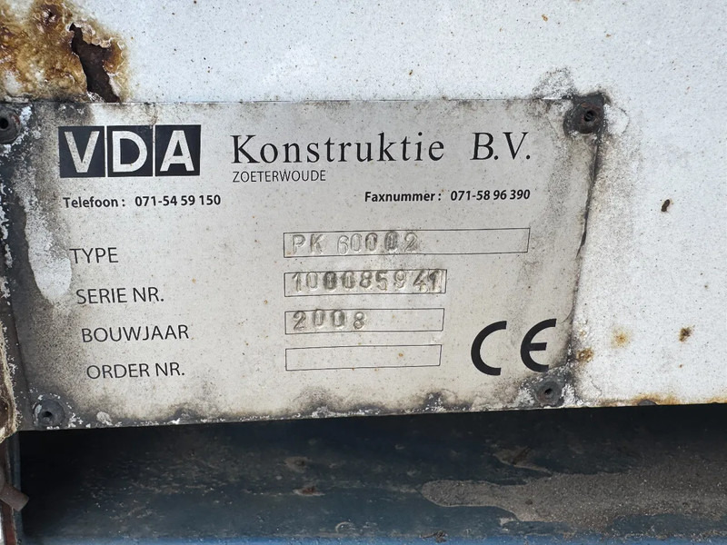 Грузовик бортовой/ Платформа, Автоманипулятор DAF CF 85.410 8X2 EURO 5 PALFINGER PK60002 + FLY JIB + REMOTE + TWISTLOCKS: фото 13