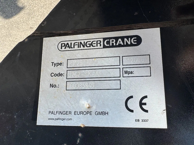 Грузовик бортовой/ Платформа, Автоманипулятор DAF CF 85.410 8X2 EURO 5 PALFINGER PK60002 + FLY JIB + REMOTE + TWISTLOCKS: фото 8