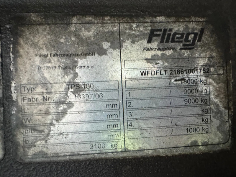 Прицеп-рефрижератор Fliegl TPS 180 - 2 AXLE BPW + TRS COOLING: фото 9 Прицеп-рефрижератор Fliegl TPS 180 - 2 AXLE BPW + TRS COOLING: фото 9