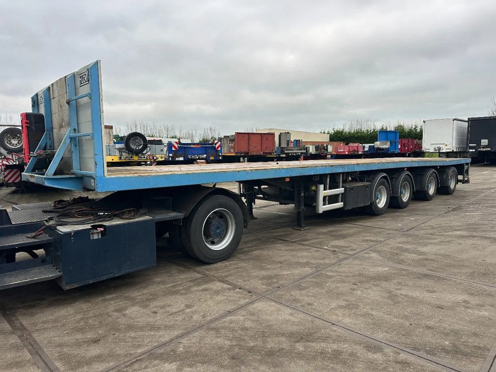 Floor 2 AXLE STEERING an 2 LIFT AXLE - Полуприцеп бортовой/ Платформа: фото 1 Floor 2 AXLE STEERING an 2 LIFT AXLE - Полуприцеп бортовой/ Платформа: фото 1