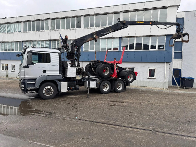 MAN TGS 33.480 6X4 + HIAB 251S.82 + TRAILER 2 AXLE KRAEMER - Автоманипулятор: фото 1 MAN TGS 33.480 6X4 + HIAB 251S.82 + TRAILER 2 AXLE KRAEMER - Автоманипулятор: фото 1