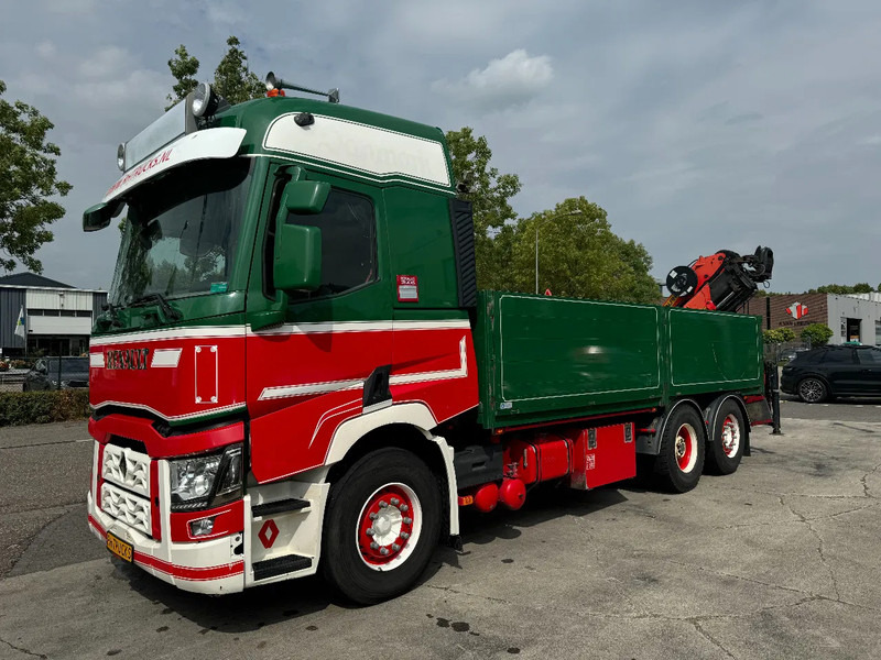 Грузовик бортовой/ Платформа, Автоманипулятор Renault T HIGH 520 6X2 EURO 6 + PALFINGER PK16002 ROTOR FUNCTION: фото 14