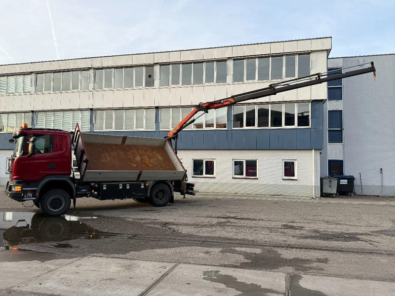 Scania G370 4X4 EURO 6 + 3-SIDE TIPPER + PALFINGER PK9002 + REMOTE - Автоманипулятор: фото 3 Scania G370 4X4 EURO 6 + 3-SIDE TIPPER + PALFINGER PK9002 + REMOTE - Автоманипулятор: фото 3