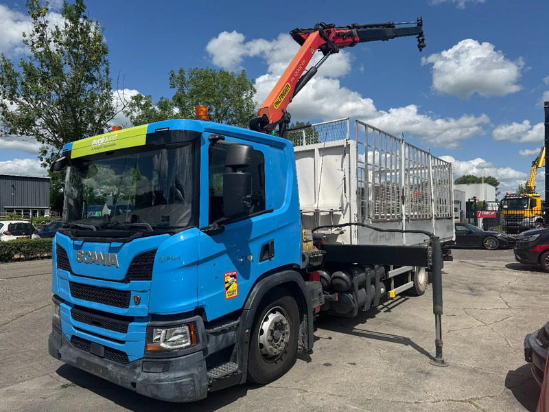 Scania P280 4X2 EURO 6 PALFINGER PK12002 + REMOTE CONTROL - Грузовик бортовой/ Платформа, Автоманипулятор: фото 2 Scania P280 4X2 EURO 6 PALFINGER PK12002 + REMOTE CONTROL - Грузовик бортовой/ Платформа, Автоманипулятор: фото 2