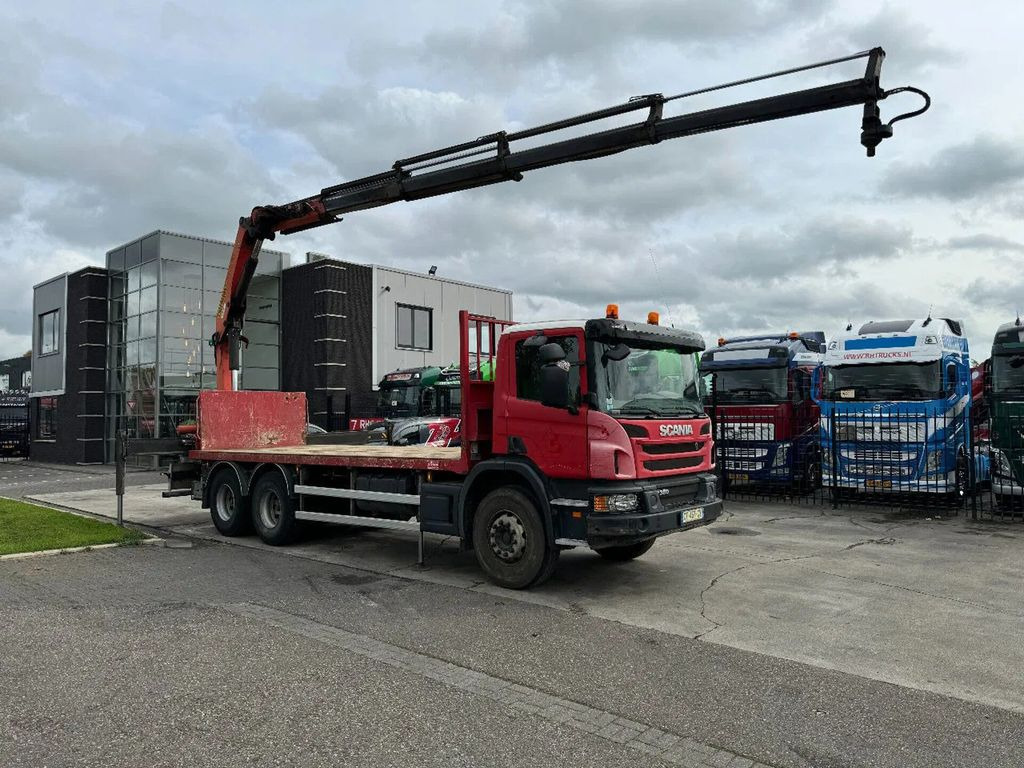 Scania P360 6X4 PALFINGER PK 20001-K + REMOTE CONTROL E - Автоманипулятор, Грузовик бортовой/ Платформа: фото 1 Scania P360 6X4 PALFINGER PK 20001-K + REMOTE CONTROL E - Автоманипулятор, Грузовик бортовой/ Платформа: фото 1