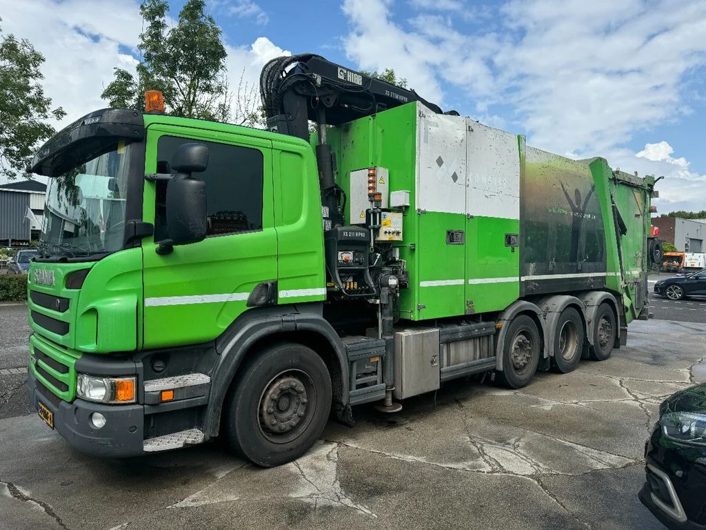 Scania P360 8X2 - HIAB 211BW-3 + FAUN VARIOPRESS - ONLY - Мусоровоз: фото 3 Scania P360 8X2 - HIAB 211BW-3 + FAUN VARIOPRESS - ONLY - Мусоровоз: фото 3