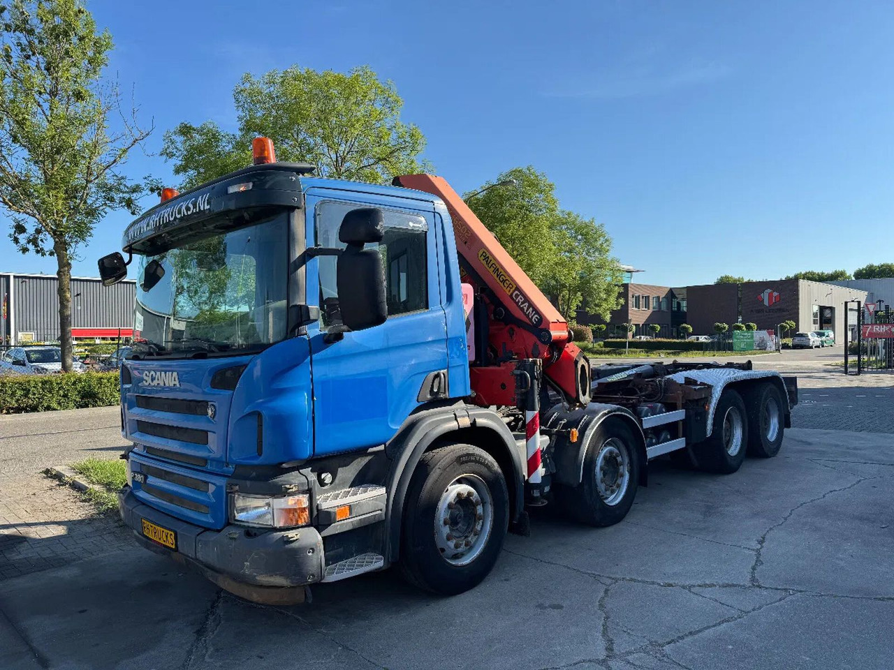 Scania P380 8X4 PALFINGER HOOK + PALFINGER PK16502 + RE - Крюковой мультилифт, Автоманипулятор: фото 3 Scania P380 8X4 PALFINGER HOOK + PALFINGER PK16502 + RE - Крюковой мультилифт, Автоманипулятор: фото 3