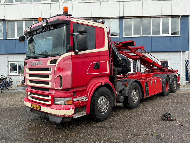 Scania R480 8X2 + HIAB 220-4 + REMOTE + HIAB MULTILIFT - Тросовый мультилифт, Автоманипулятор: фото 4 Scania R480 8X2 + HIAB 220-4 + REMOTE + HIAB MULTILIFT - Тросовый мультилифт, Автоманипулятор: фото 4