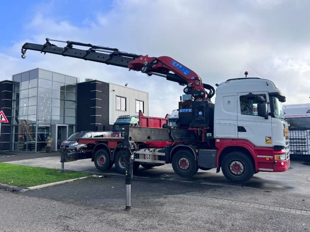 Scania R490 8X2 EURO 6 + EFFER 1750/4S + REMOTE - Автоманипулятор, Грузовик бортовой/ Платформа: фото 1 Scania R490 8X2 EURO 6 + EFFER 1750/4S + REMOTE - Автоманипулятор, Грузовик бортовой/ Платформа: фото 1