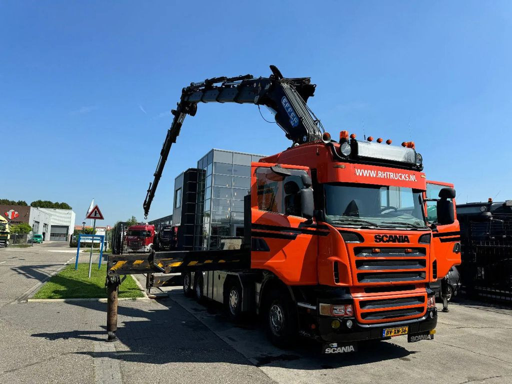 Scania R560 V8 8X2 + EFFER CRANE 1550 6S + FLYJIP 6XHYD - Автоманипулятор: фото 3 Scania R560 V8 8X2 + EFFER CRANE 1550 6S + FLYJIP 6XHYD - Автоманипулятор: фото 3