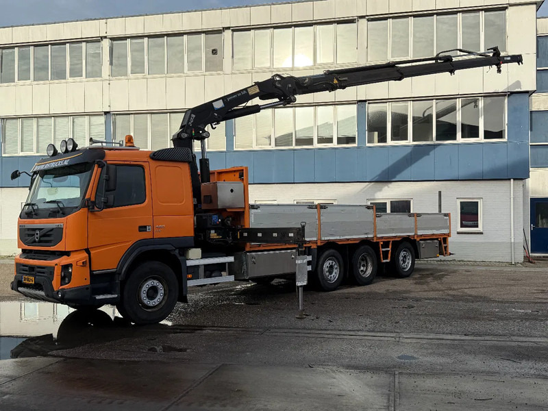 Volvo FM 420 8X2 EEV + HMF 2420-K3 + REMOTE + 5E & 6E FUNCTIE - Грузовик бортовой/ Платформа, Автоманипулятор: фото 1 Volvo FM 420 8X2 EEV + HMF 2420-K3 + REMOTE + 5E & 6E FUNCTIE - Грузовик бортовой/ Платформа, Автоманипулятор: фото 1