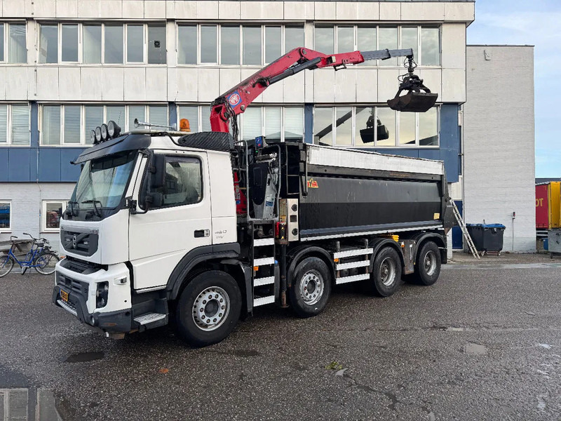 Volvo FMX 420 8X4 HMF 1643Z2 + REMOTE CONTROL + HYVA KIPPER - Автоманипулятор: фото 5 Volvo FMX 420 8X4 HMF 1643Z2 + REMOTE CONTROL + HYVA KIPPER - Автоманипулятор: фото 5