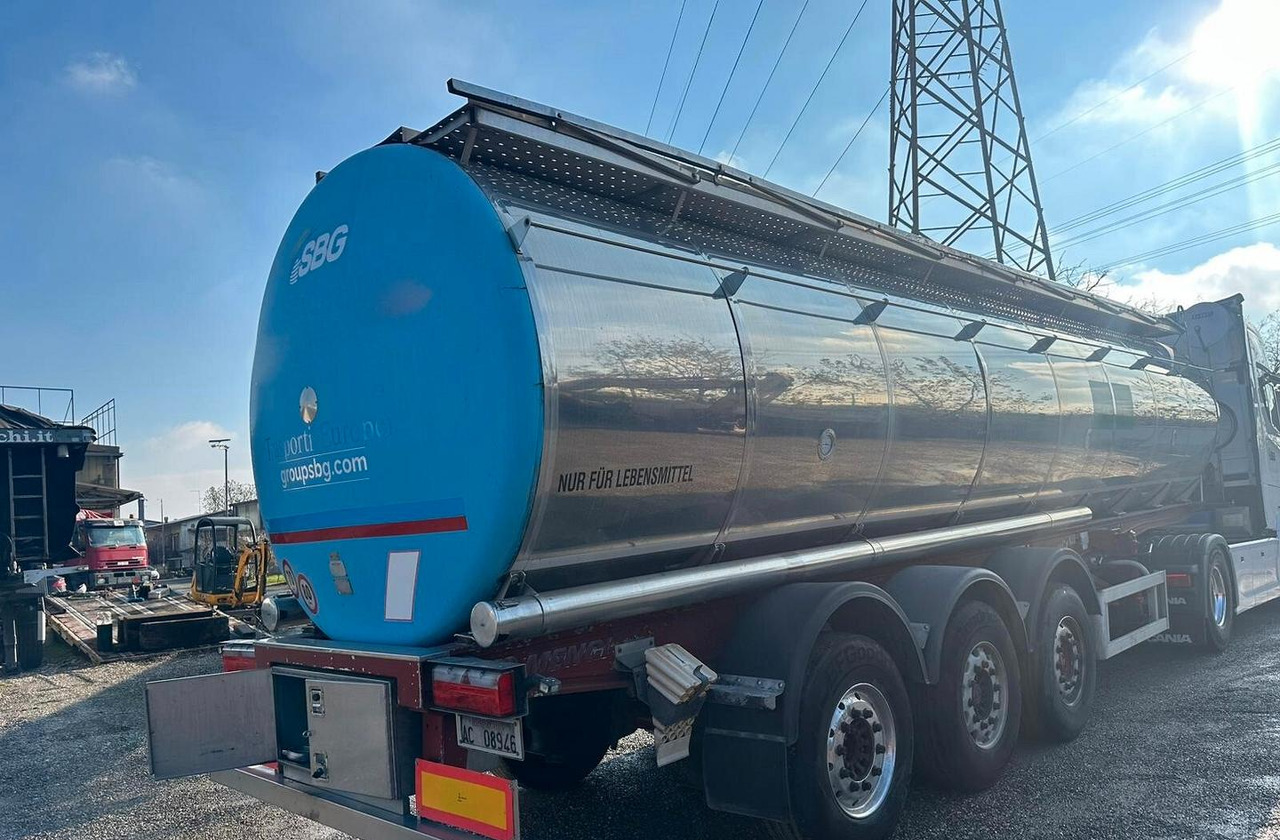 Semirimorchio cisterna Menci trasporto alimentari - Полуприцеп-цистерна: фото 5 Semirimorchio cisterna Menci trasporto alimentari - Полуприцеп-цистерна: фото 5