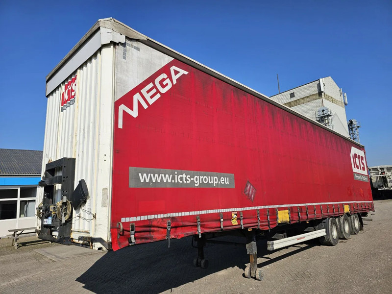 Kässbohrer Huckepack Mega P400 - Full Ferry - Тентованный полуприцеп: фото 1 Kässbohrer Huckepack Mega P400 - Full Ferry - Тентованный полуприцеп: фото 1