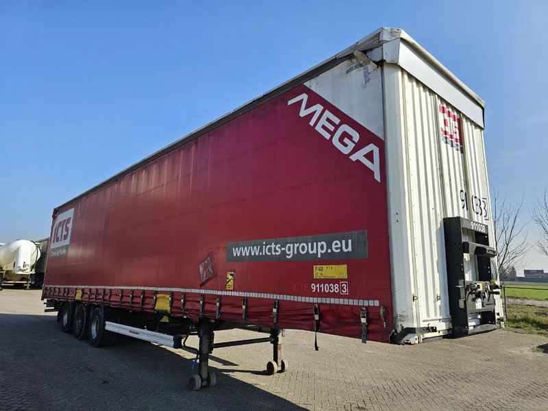 Kässbohrer Huckepack Mega P400 - Full Ferry - Тентованный полуприцеп: фото 3 Kässbohrer Huckepack Mega P400 - Full Ferry - Тентованный полуприцеп: фото 3