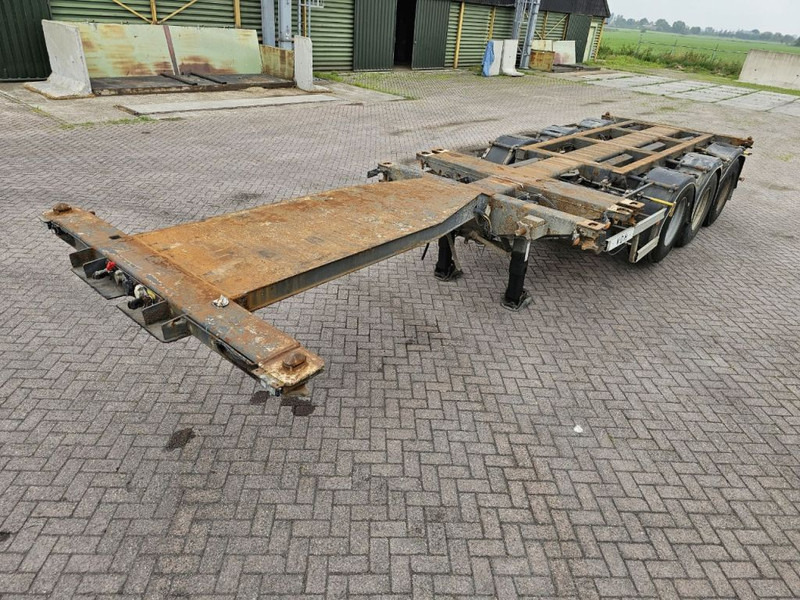 Pacton MFCC Multi - Lifting axle - 2x20FT / 40FTHC / 45FTHC - Полуприцеп-контейнеровоз/ Сменный кузов: фото 1 Pacton MFCC Multi - Lifting axle - 2x20FT / 40FTHC / 45FTHC - Полуприцеп-контейнеровоз/ Сменный кузов: фото 1