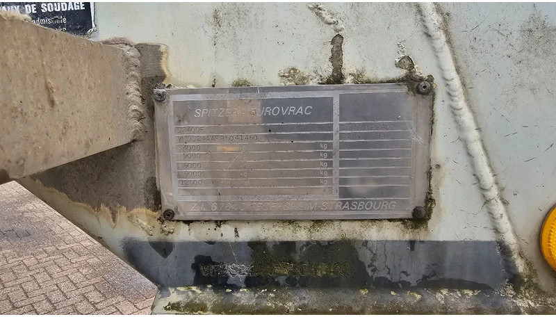 Полуприцеп-цистерна SPITZER Eurovrac Silo 43m3: фото 8 Полуприцеп-цистерна SPITZER Eurovrac Silo 43m3: фото 8