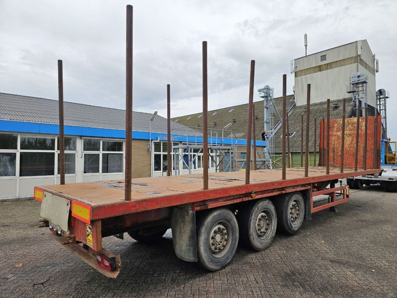 Trax 3 Meter extendable - MAX 15.5 meter long + Lifting axle - Полуприцеп бортовой/ Платформа: фото 4 Trax 3 Meter extendable - MAX 15.5 meter long + Lifting axle - Полуприцеп бортовой/ Платформа: фото 4