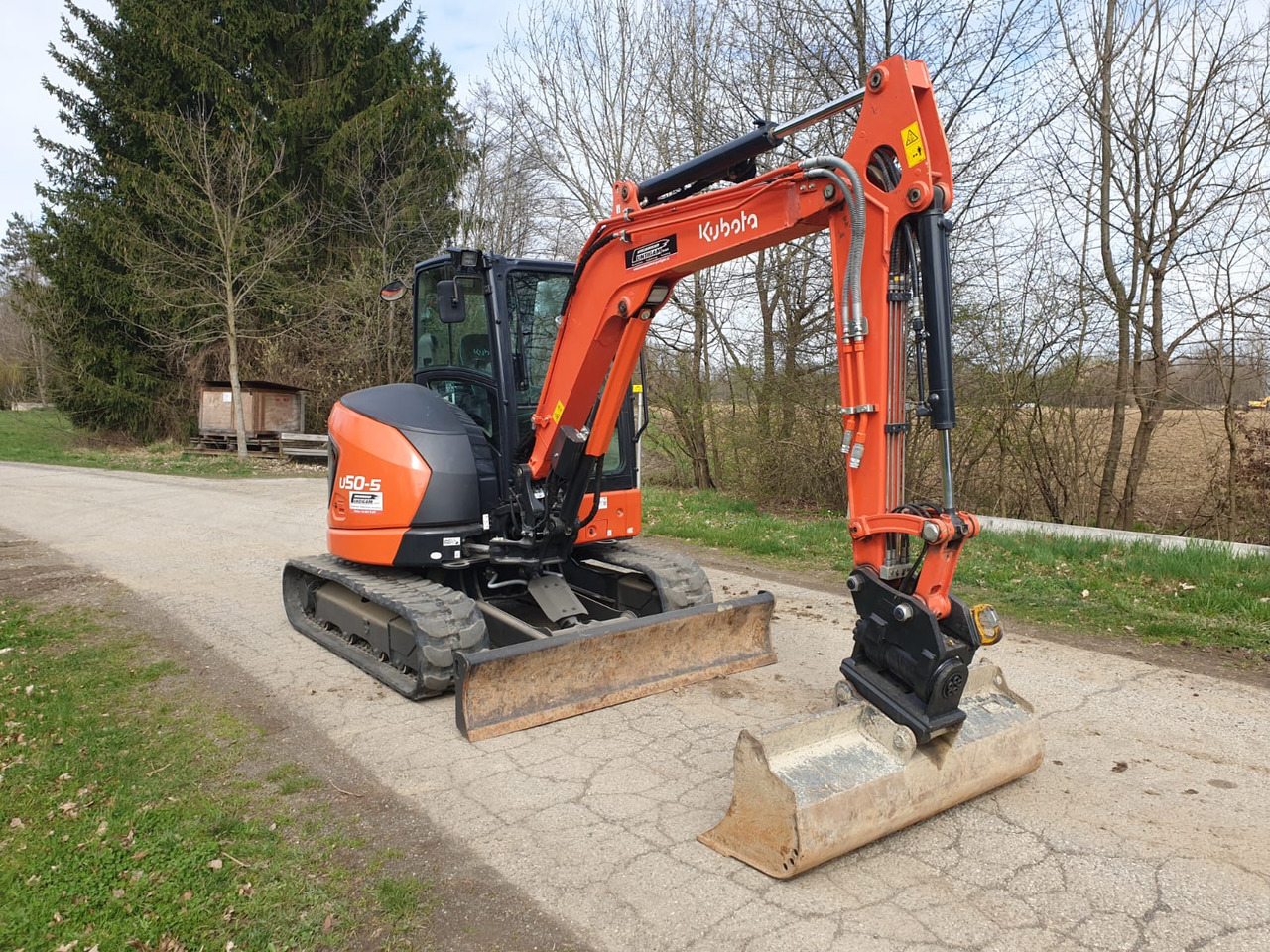 KUBOTA U 50-5 - Мини-экскаватор: фото 4 KUBOTA U 50-5 - Мини-экскаватор: фото 4