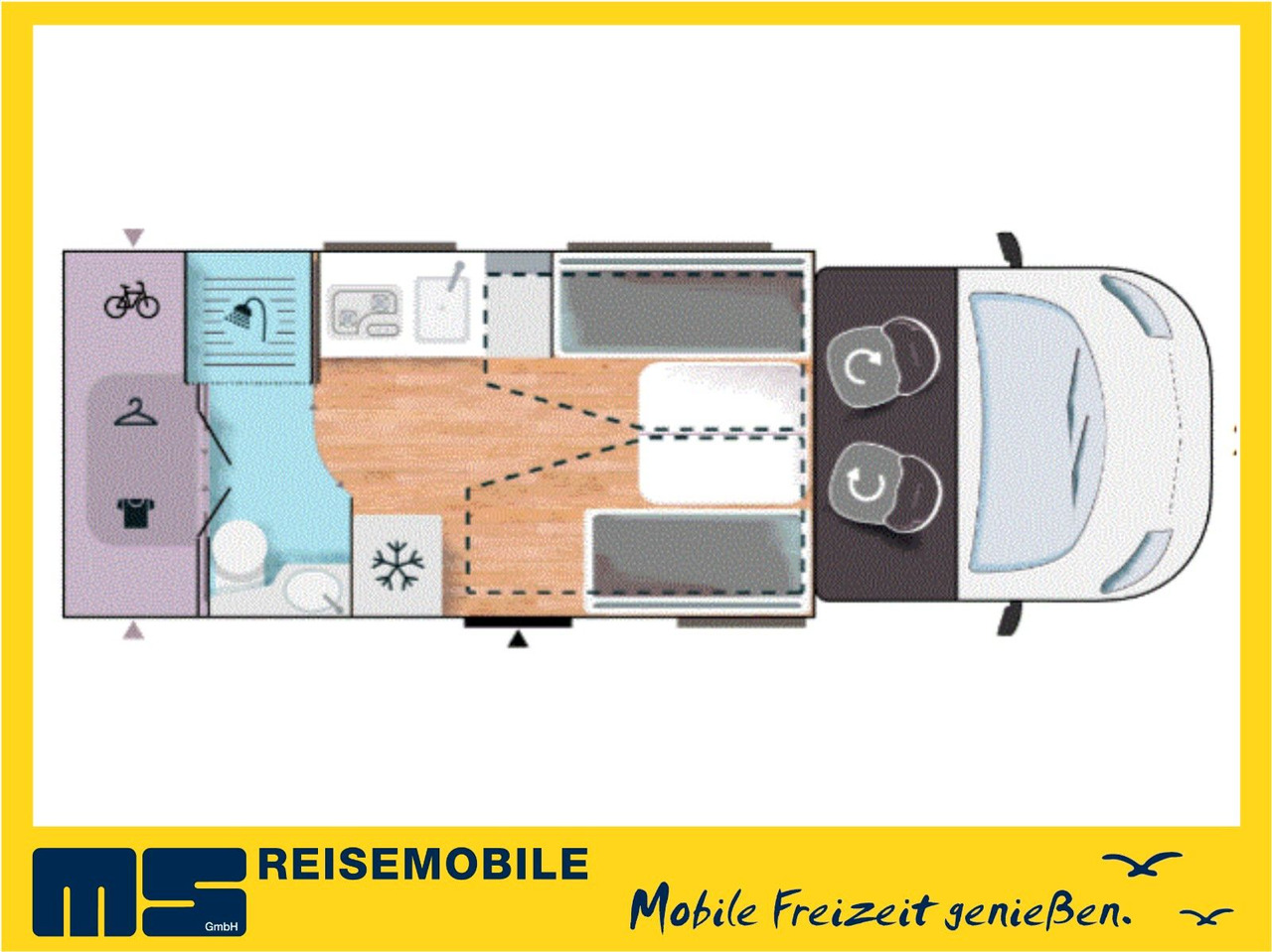 Chausson 630 TITANIUM / - 2026 - / EINZEL.- HUBBETTEN - Полуинтегрированный автодом: фото 2 Chausson 630 TITANIUM / - 2026 - / EINZEL.- HUBBETTEN - Полуинтегрированный автодом: фото 2