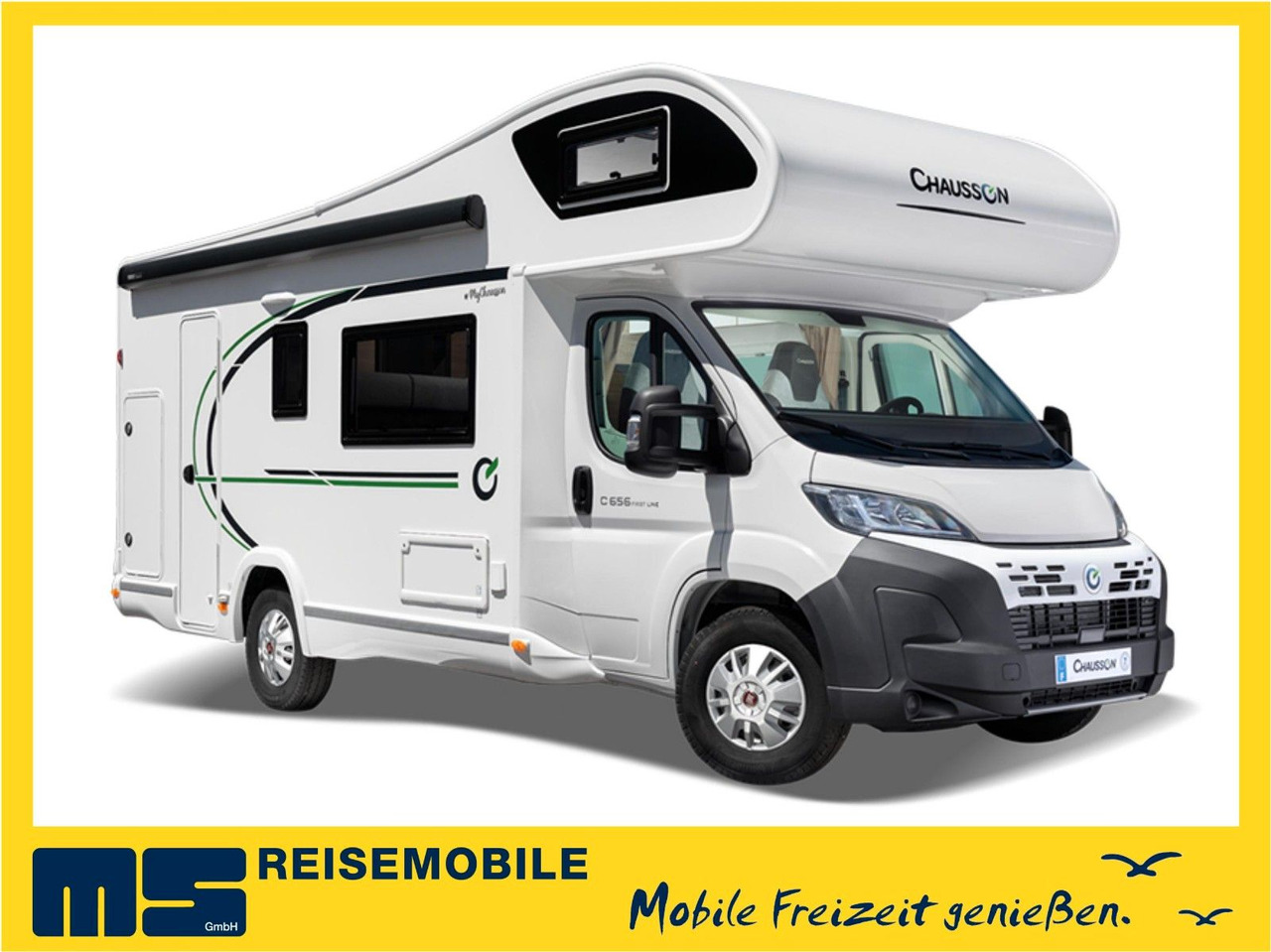Chausson C 656 FIRST LINE /-2026-/140PS-8G./ ETAGENBETTEN - Альковный автодом: фото 1 Chausson C 656 FIRST LINE /-2026-/140PS-8G./ ETAGENBETTEN - Альковный автодом: фото 1