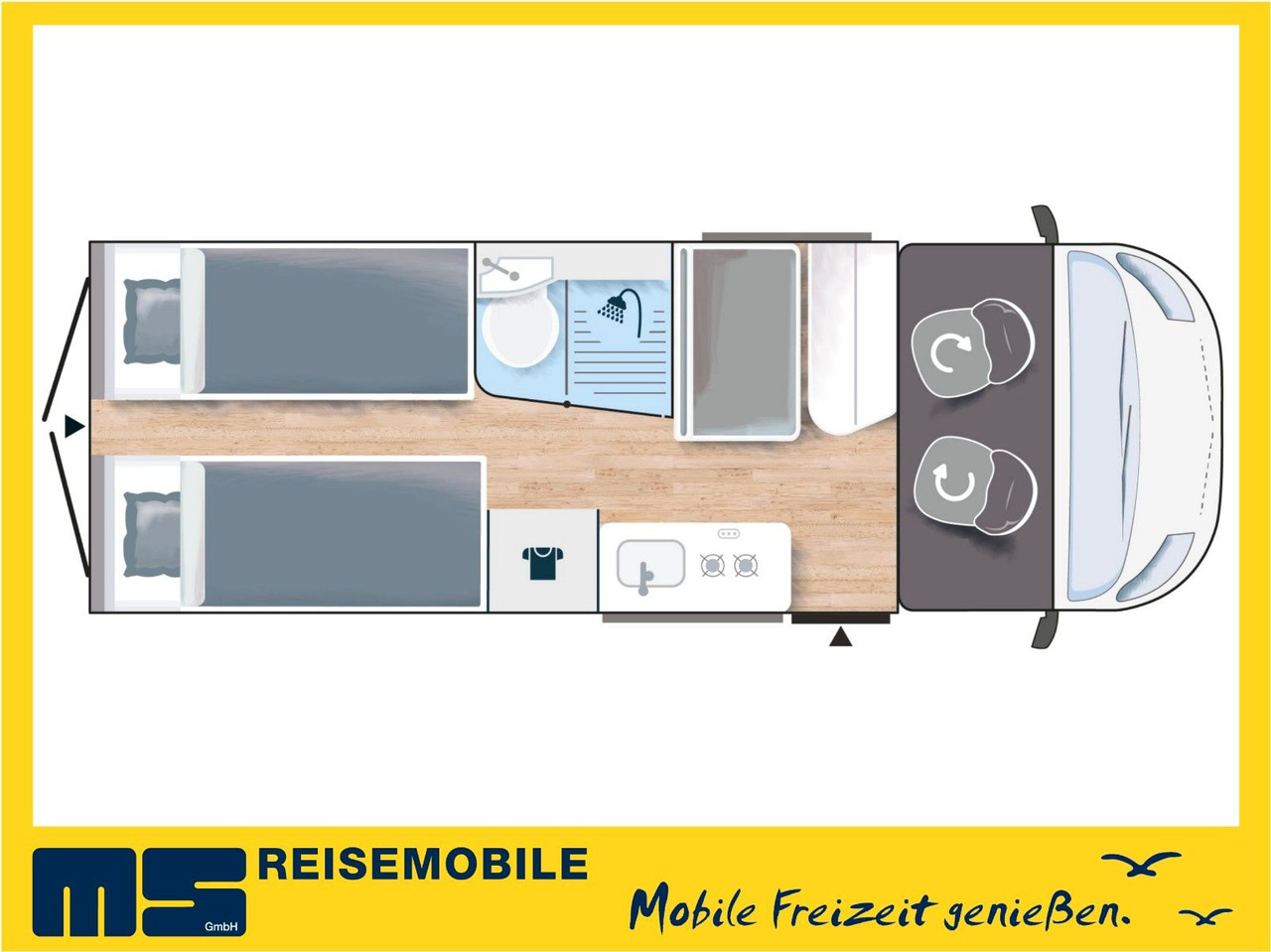 Chausson V697 FIRST LINE / -2025- / 140PS / EINZELBETTEN - Кастенваген: фото 2 Chausson V697 FIRST LINE / -2025- / 140PS / EINZELBETTEN - Кастенваген: фото 2