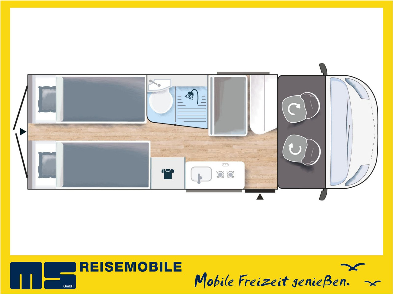 Chausson V697 FIRST LINE/MODELL 2026/140 PS/EINZELBETTEN - Кастенваген: фото 2 Chausson V697 FIRST LINE/MODELL 2026/140 PS/EINZELBETTEN - Кастенваген: фото 2