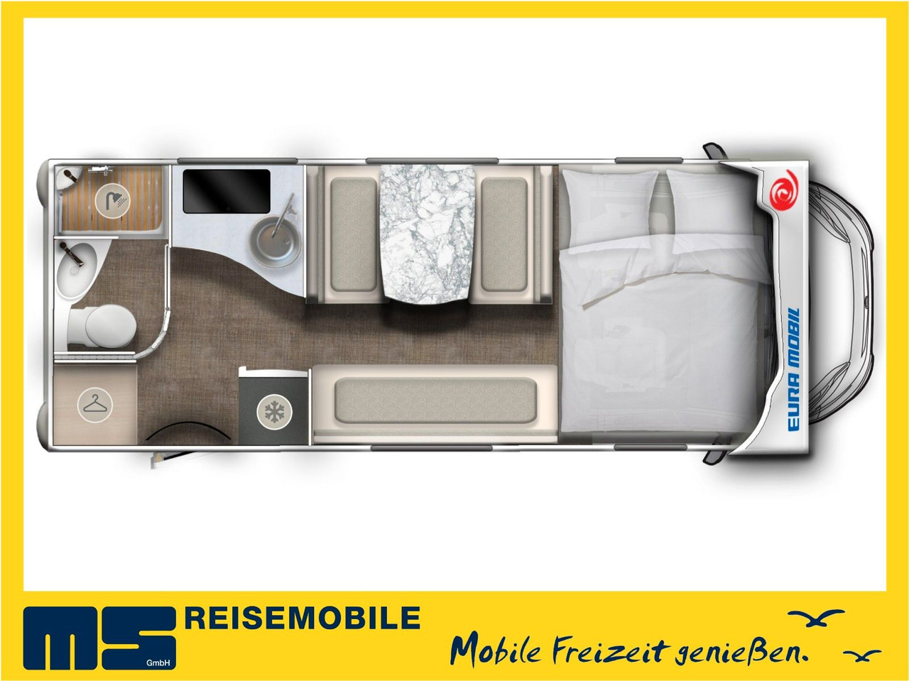 Eura Mobil ACTIVA ONE 630 LS / -2025- / 140PS / RAUMWUNDER - Альковный автодом: фото 2 Eura Mobil ACTIVA ONE 630 LS / -2025- / 140PS / RAUMWUNDER - Альковный автодом: фото 2