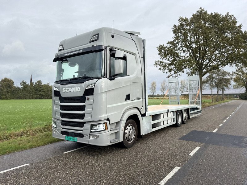 Scania S450 NGS 6X2 Machine Transporter / Oprij Vrachtwagen Euro 6 Automaat - Full Air - 2019 - APK 11-26 - Автовоз: фото 1 Scania S450 NGS 6X2 Machine Transporter / Oprij Vrachtwagen Euro 6 Automaat - Full Air - 2019 - APK 11-26 - Автовоз: фото 1