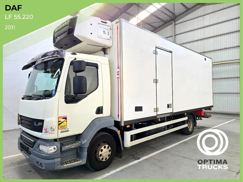 DAF LF 55.220 EURO 5 / CARRIER / MULTITEMPERATUUR / DHOLLANDIA 1500kg - Рефрижератор: фото 1 DAF LF 55.220 EURO 5 / CARRIER / MULTITEMPERATUUR / DHOLLANDIA 1500kg - Рефрижератор: фото 1