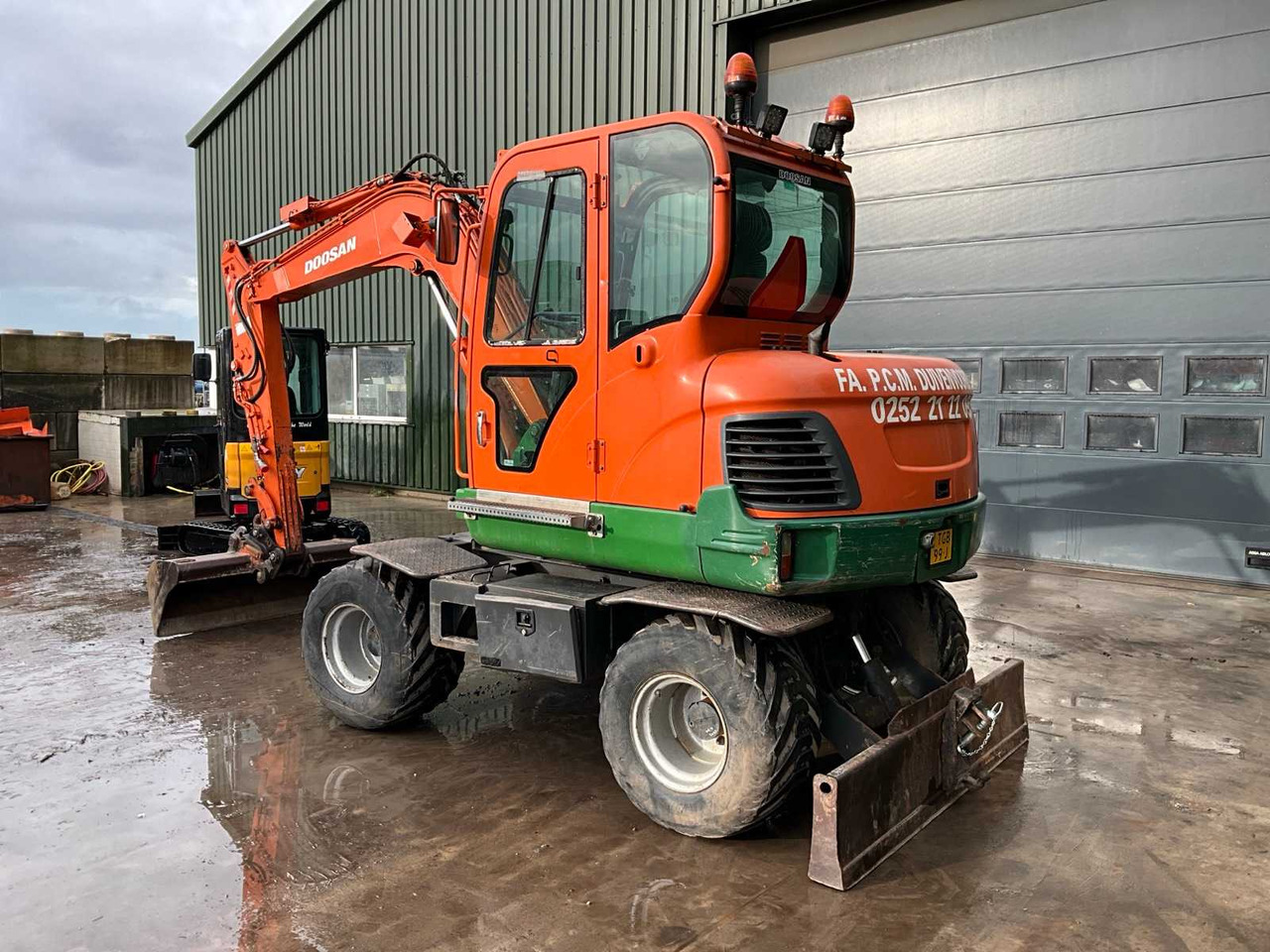 2014 DOOSAN DX55W WHEELED EXCAVATOR - Колёсный экскаватор: фото 3 2014 DOOSAN DX55W WHEELED EXCAVATOR - Колёсный экскаватор: фото 3