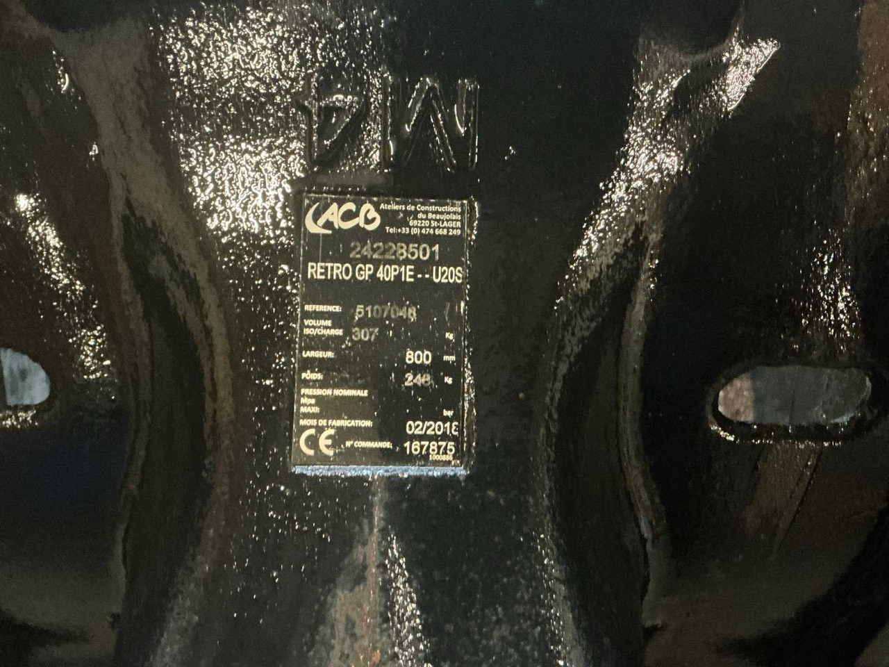 ACB - 2018 - BUCKET 800MM 307L - Колёсный погрузчик: фото 4 ACB - 2018 - BUCKET 800MM 307L - Колёсный погрузчик: фото 4