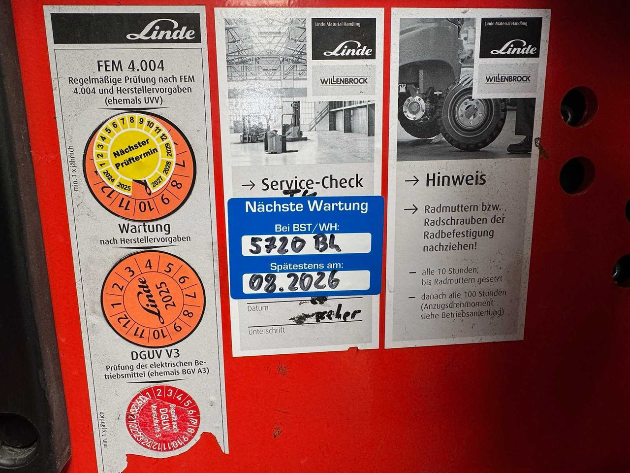 Вилочный погрузчик BATTERY 46/2023 BJ.2020 SERVICE + UVV 08/2026 LINDE T20R PALLET TRUCK STACKER ANT 4,715 HOURS: фото 14