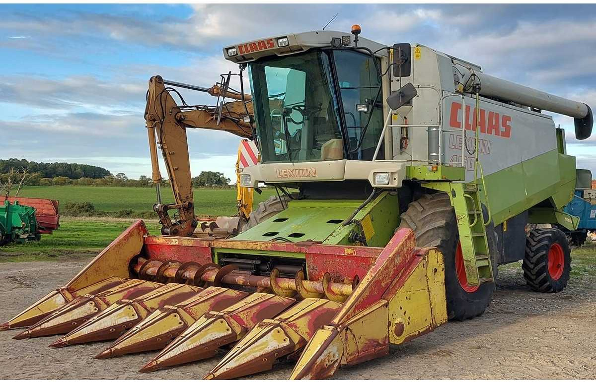 Claas Lexion 460 - Зерноуборочный комбайн: фото 3 Claas Lexion 460 - Зерноуборочный комбайн: фото 3
