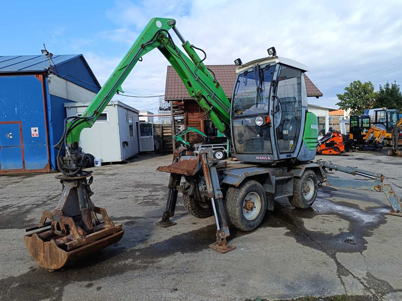HANSA MASCHINENBAU - APZ 531 - WHEELED EXCAVATOR - 2003 - Колёсный экскаватор: фото 4 HANSA MASCHINENBAU - APZ 531 - WHEELED EXCAVATOR - 2003 - Колёсный экскаватор: фото 4